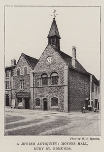 Eine jüdische Antiquität, Moyses Hall, Bury St Edmunds