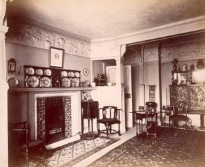 Ein Norman Shaw Haus in Hampstead von English Photographer