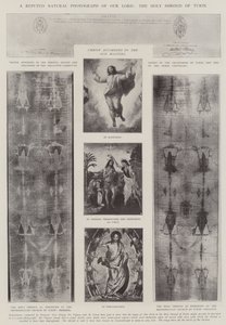 Ein angebliches natürliches Foto unseres Herrn, das Heilige Grabtuch von Turin von English Photographer