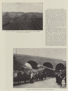 Unfall auf der Great Northern Railway von English Photographer