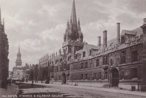All Saints St Marys und All Souls College von English Photographer