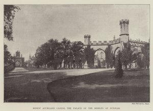 Bishop Auckland Castle, der Palast der Bischöfe von Durham