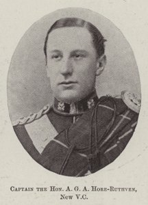 Captain der Ehrenwerte A G A Hore-Ruthven, neuer VC von English Photographer