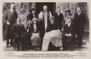 Taufe von George Henry Hubert Lascelles von English Photographer