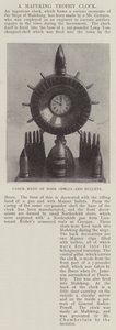 Uhr aus Buren-Granaten und Kugeln von English Photographer