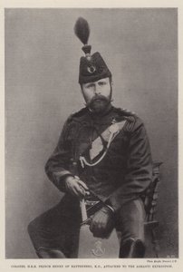 Oberst HRH Prinz Henry von Battenberg, KG, an die Ashanti-Expedition angegliedert von English Photographer