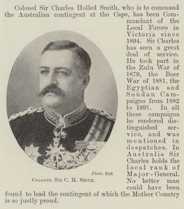 Oberst Sir C H Smith von English Photographer