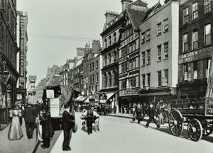 Crosby Hall, Bishopsgate: Ostseite, London, 1890 von English Photographer