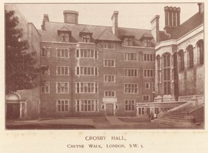 Crosby Hall, Cheyne Walk, London von English Photographer