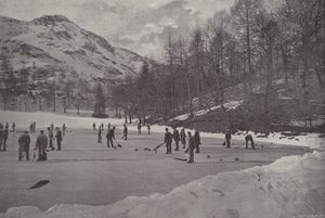 Curling in Birnam von English Photographer