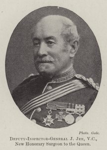 Stellvertretender Generalinspektor J Jee, VC, neuer Ehrenchirurg der Königin von English Photographer