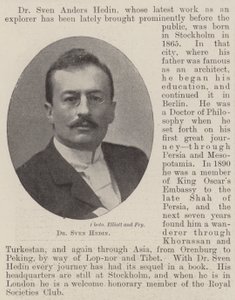 Dr. Sven Hedin von English Photographer