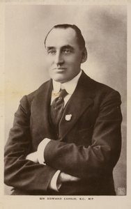 Edward Carson von English Photographer