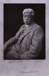 Edward Garnett, englischer Schriftsteller, Literaturkritiker und Herausgeber von English Photographer