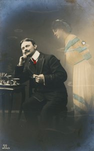Edwardianische Postkarte