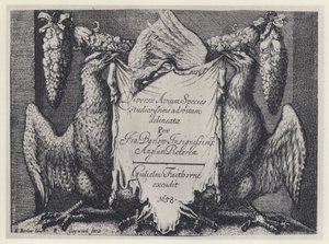 F Barlow, Verschiedene Vogelarten, G Faithorne 1658 von English Photographer