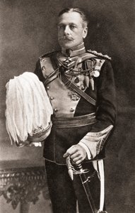 Feldmarschall Douglas Haig, 1. Earl Haig, aus The Illustrated War News, 1915 von English Photographer