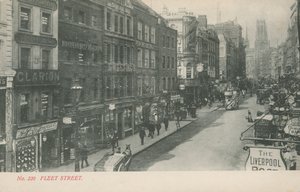 Fleet Street, London von English Photographer