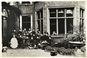 Florence Nightingale, Sir Harry und Lady Verney und Nightingale-Krankenschwestern im Claydon House, 1886