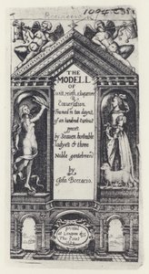 G. Boccaccio, Das Modell des Witzes, Decameron, T. Cotes für B. Allen und W. Hope 1634 (s/w Foto)