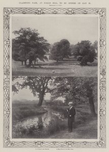 Gladstone Park, in Dollis Hill, wird am 25. Mai eröffnet von English Photographer