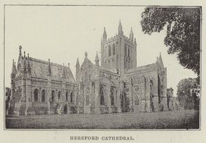 Kathedrale von Hereford von English Photographer