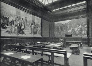 Houses of Parliament, der Moses Room, House of Lords von English Photographer