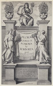 J. Rea, Flora, Ceres und Pomona, R. Marriott 1665 (s/w Foto) von English Photographer