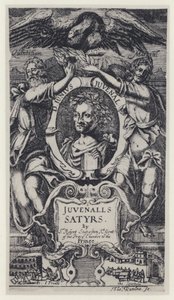 Juvenal, Satiren, Übers. Sir R. Stapleton, H. Moseley 1647 (s/w Foto)