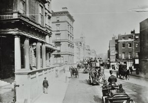 Knightsbridge, Westminster LB: Blick nach Osten bei Albert Gate, 1890 von English Photographer