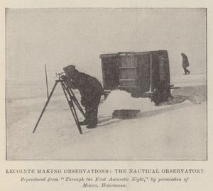 Lecointe bei Beobachtungen, das Nautische Observatorium von English Photographer