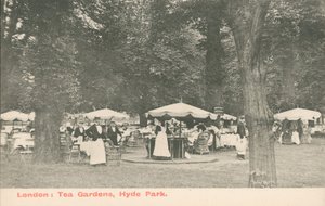 London, Teegärten, Hyde Park von English Photographer