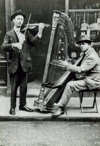 Straßenmusiker in London