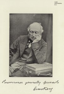Lord Armstrong, KB von English Photographer