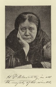 Madame Blavatsky von English Photographer