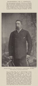 Generalmajor Sir Frederick Carrington, KCMG, neuer Kommandeur der Streitkräfte in Südafrika von English Photographer