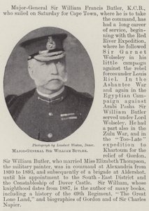 Generalmajor Sir William Butler von English Photographer