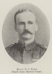 Major H P Birch, Royal Army Medical Corps von English Photographer