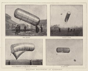 Militärballonfahren in Aldershot