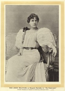 Miss Jessie Millward als Margaret Marrable in The Fatal Card