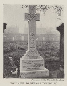 Denkmal für Burnss Chloris von English Photographer