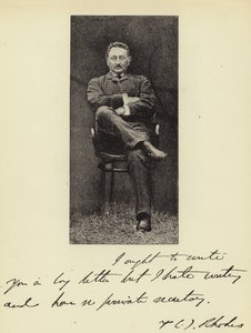 Herr Cecil J Rhodes, Premierminister der Kapkolonie von English Photographer