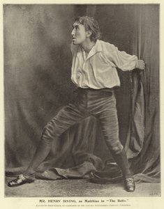 Mr Henry Irving als Matthias in The Bells