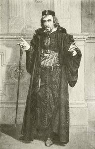 Mr Henry Irving als Shylock (Gravur) von English Photographer