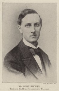 Herr Henry Newbolt, Herausgeber von Herrn Murrays kommendem Magazin von English Photographer