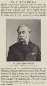 Herr James Lewis Thomas, verstorbener Chefvermesser, Kriegsministerium von English Photographer