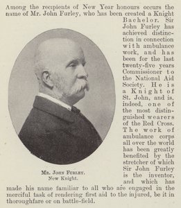 Herr John Furley, neuer Ritter von English Photographer