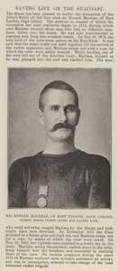 Herr Ronald Maclean, aus East London, Kapkolonie, Albert-Medaille (Erste Klasse) für Lebensrettung