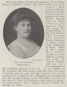 Mrs Jopling-Rowe, gewählt zur RBA