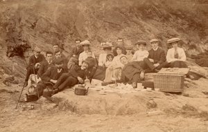 Picknick-Tee am Strand von English Photographer